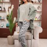 Mint green 3 pieces pyjama set