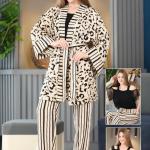 Tiger inspired 3 pieces pyjama set