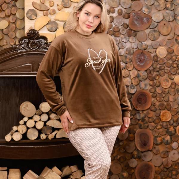 Brown pyjama soft & stylish