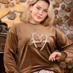 Brown pyjama soft & stylish