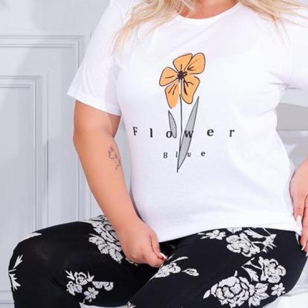 Flower printed pyjama