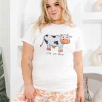 Cow printed pyjama