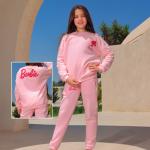 ✨ Girls' Printed Chest Tracksuit in Soft Milton Fabric ✨