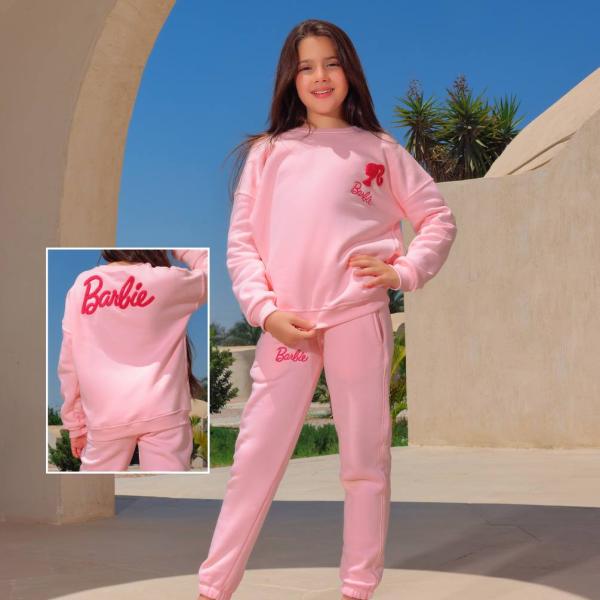 ✨ Girls' Printed Chest Tracksuit in Soft Milton Fabric ✨