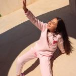 ✨ Girls' Printed Chest Tracksuit in Soft Milton Fabric ✨