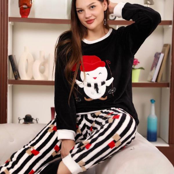 Black&white pyjama soft & elegant