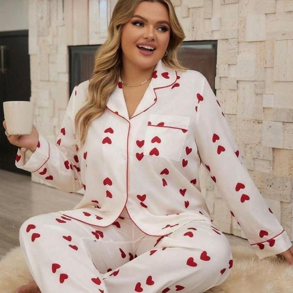 Heart shaped trendy pyjama