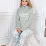 Light pink - grey pyjama soft & stylish