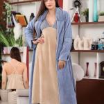 Baby blue robe set